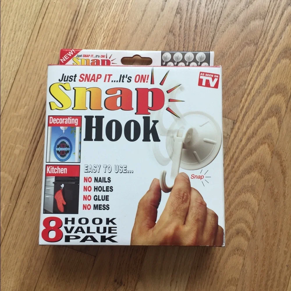 NIP household hook bundle (2 packages)